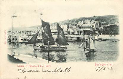 CPA FRANCE 62 "Boulogne sur Mer, bld sainte beuve"