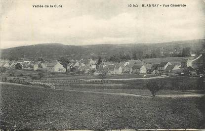 CPA FRANCE 89 "Blannay, vue générale"