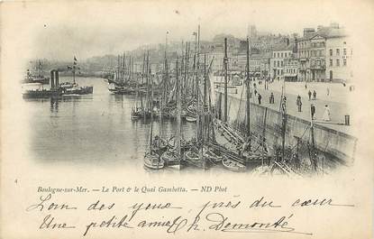 CPA FRANCE 62 "Boulogne sur Mer"