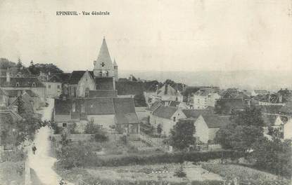 CPA FRANCE 89 "Epineuil, vue générale"