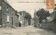35 Ille Et Vilaine / CPA FRANCE 35 "Saint Malo de Phily, le bourg, rue principale"