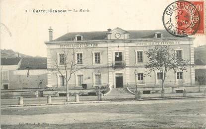 CPA FRANCE 89 "Chatel Censoir, la mairie"