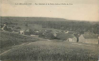 CPA FRANCE 89 "La Celle Saint Cyr, vue générale de la petite Celle"