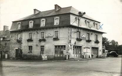 / CPSM FRANCE 35 "Le vieux Bourg, les environs de Miniac Morvan, le relais Fleuri"