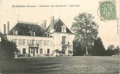 CPA FRANCE 89 "Bléneau, chateau des Garniers"