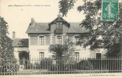 / CPA FRANCE 35 "Pipriac, chalet de Caharet"