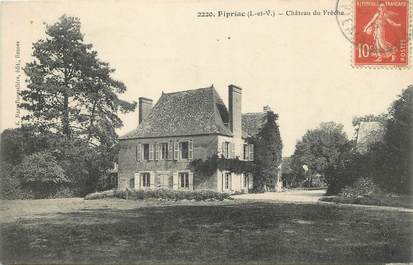 / CPA FRANCE 35 "Pipriac, château du Frèche"