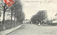 89 Yonne CPA FRANCE 89 " Cusy, avenue de la gare"