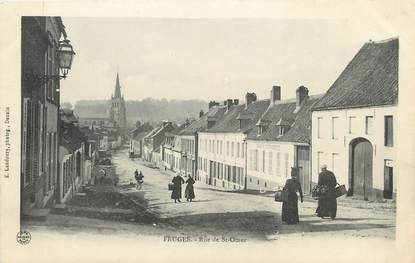 / CPA FRANCE 62 "Fruges, rue de Saint Omer"