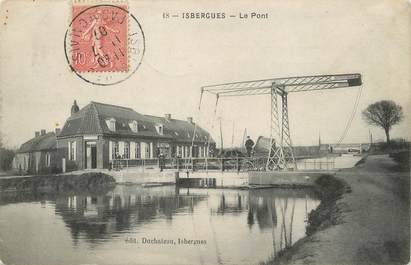 / CPA FRANCE 62 "Isbergues, le pont"