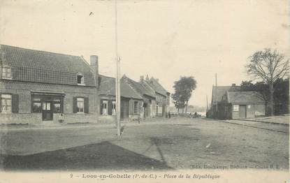 / CPA FRANCE 62 "Loos en Gohelle, place de la République"