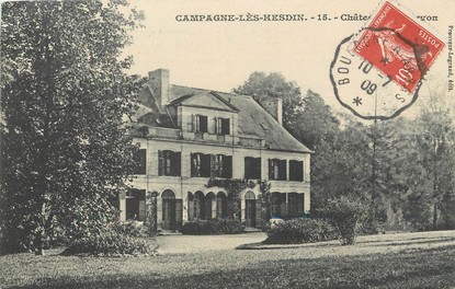 / CPA FRANCE 62 "Campagne lès Hesdin, château"