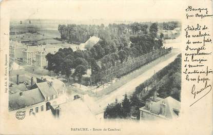 / CPA FRANCE 62 "Bapaume, route de Cambrai"