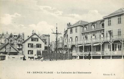 CPA FRANCE 62 "Berck, le calvaire de l'Entonnoir"