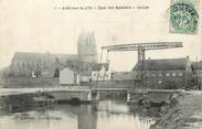 62 Pa De Calai / CPA FRANCE 62 "Aire sur La Lys, quai des bateliers, la Lys"