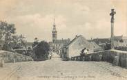 89 Yonne CPA FRANCE 89 " Voutenay, le pont et la tour de l'Horloge"