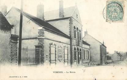 CPA FRANCE 89 " Voisines, la mairie"