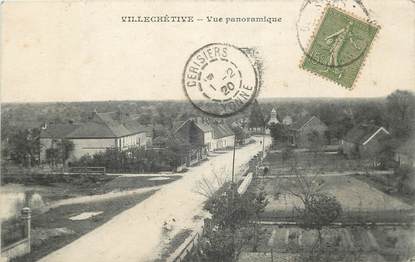 CPA FRANCE 89 " Villechétive, vue panoramique"