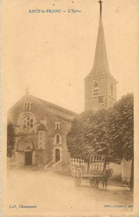 CPA FRANCE 89 " Ancy le Franc, l'Eglise"