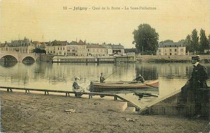 CPA FRANCE 89 " joigny, le quai de la Butte"