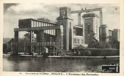 / CPSM FRANCE 62 "Arques, L'ascenseur des Fontinettes"