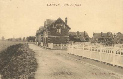 / CPA FRANCE 62 "Carvin, cité Saint Jean"
