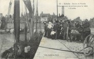 62 Pa De Calai / CPA FRANCE 62 "Calais, Bassin du paradis" / PÊCHE