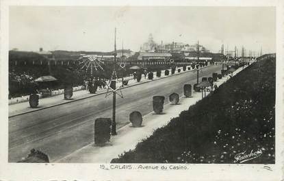 / CPSM FRANCE 62 "Calais, avenue du Casino"