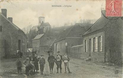 / CPA FRANCE 62 "Houdain, l'église"