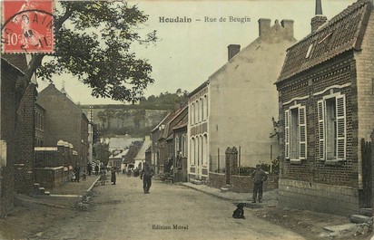 / CPA FRANCE 62 "Houdain, rue de Beugin"