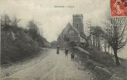 / CPA FRANCE 62 "Houdain, l'église "