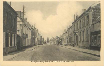 / CPA FRANCE 62 "Fauquembergues, rue de Saint Omer"