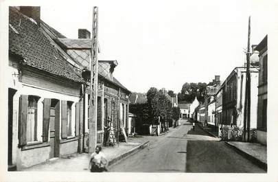 / CPSM FRANCE 62 "Fauquembergues, rue de la gare"