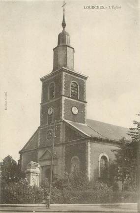 / CPA FRANCE 59 "Lourches, l'église"