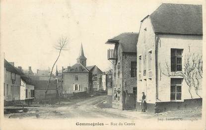 / CPA FRANCE 59 "Gommegnies, rue du centre"