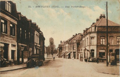 / CPA FRANCE 59 "Houplines, rue Victor Hugo"