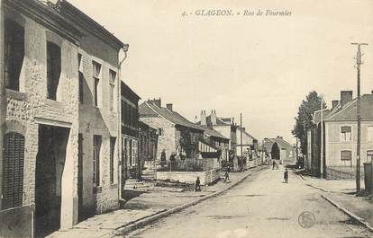 / CPA FRANCE 59 "Glageon, rue de Fourmies"