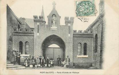 / CPA FRANCE 59 "Mont des Cats, porte d'entrée de l'Abbaye"