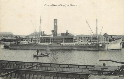 / CPA FRANCE 59 "Gravelines, bassin"