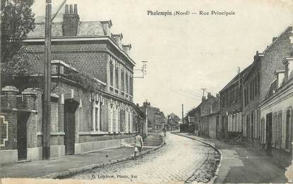 / CPA FRANCE 59 "Phalempin, rue principale"