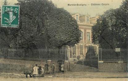 / CPA FRANCE 59 "Maretz Busigny, château Colpin"