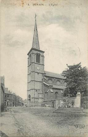 CPA FRANCE 59  "Denain, l'Eglise"