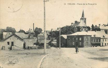 CPA FRANCE 59  "Trélon, place de la Picquerie"