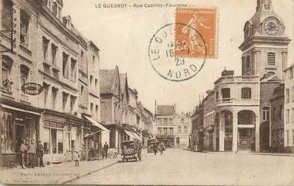 CPA FRANCE 59  " Le Quesnoy, la rue Casimir Fournier"