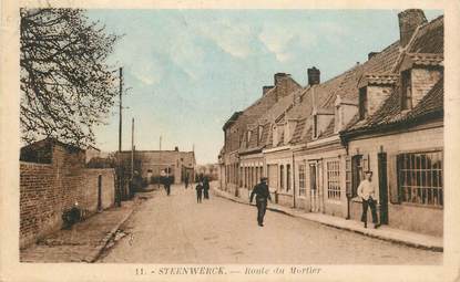 CPA FRANCE 59  " Steenwerck, rte du Mortier"