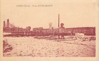 CPA FRANCE 59 "Loos, Usine Kuhlmann"