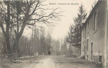 / CPA FRANCE 51 "Bouy, chemin du moulin"