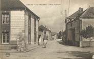 51 Marne / CPA FRANCE 51 "Aulnay sur Marne, rue du pont"