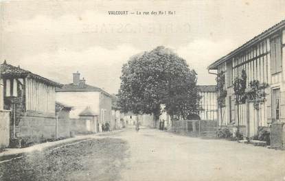 CPA FRANCE 52 "Valcourt, la rue des Ha Ha"