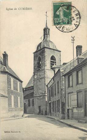 / CPA FRANCE 51 "Eglise de Cumières"